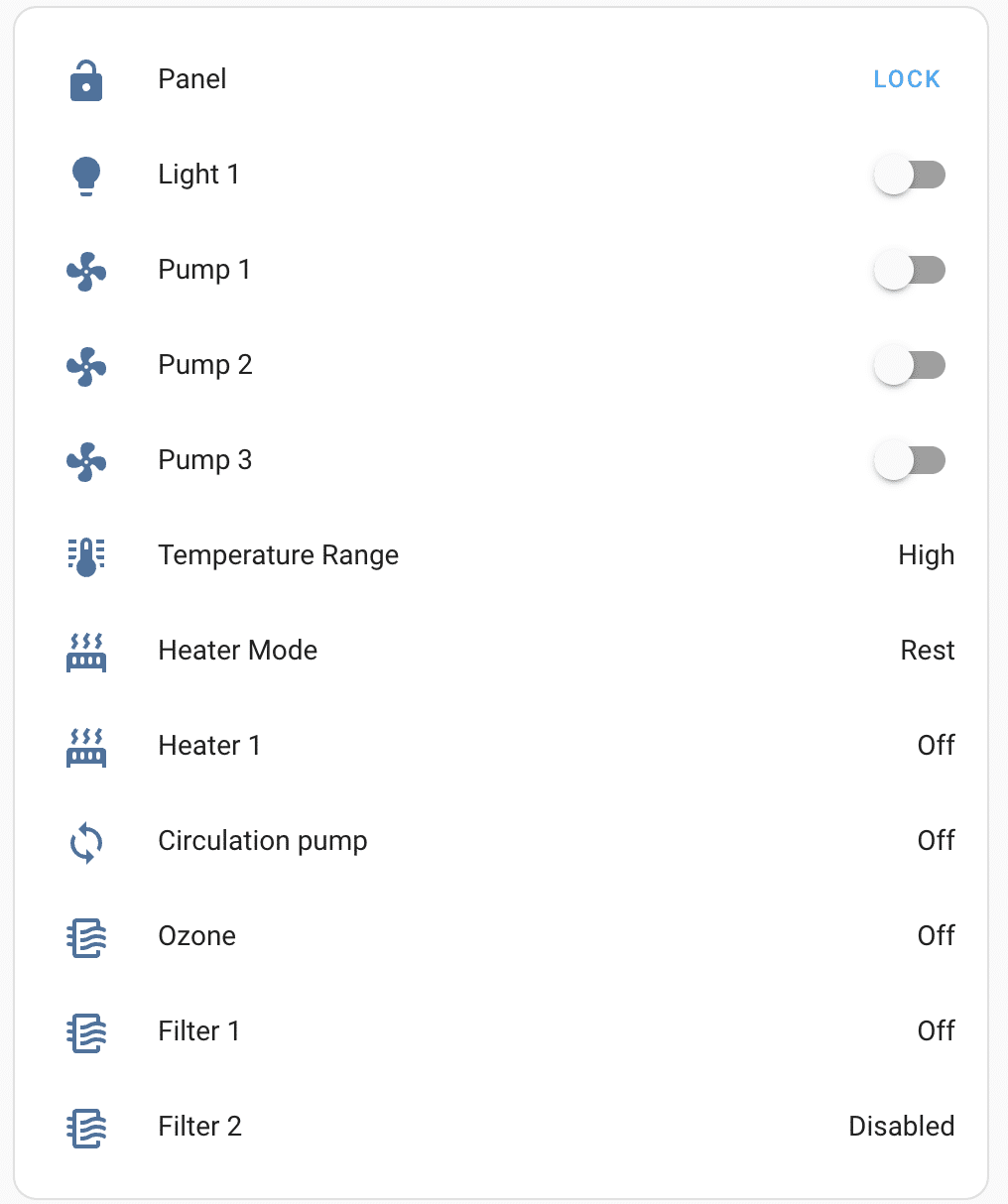 Integrating ControlMySpa to Home Assistant Smart Home Living Tech